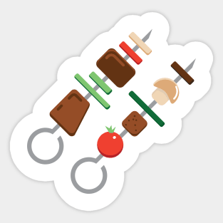 Shish Kabob Sticker